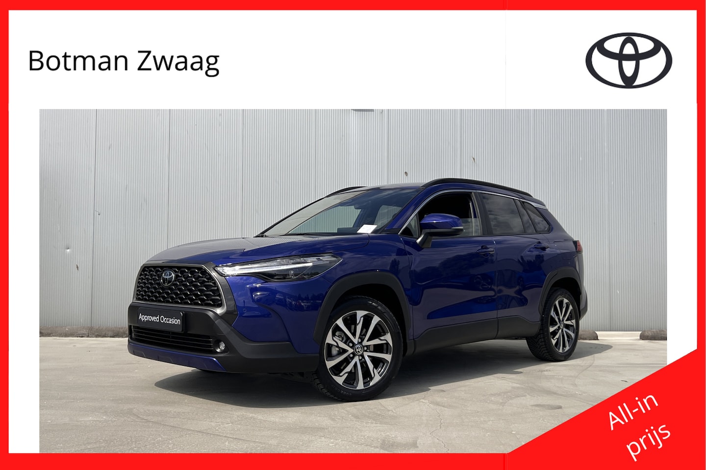 Toyota Corolla Cross - Hybrid 140 Style Limited | Elektrische achterklep | Stuurverwarming | Parkeersensoren - AutoWereld.nl