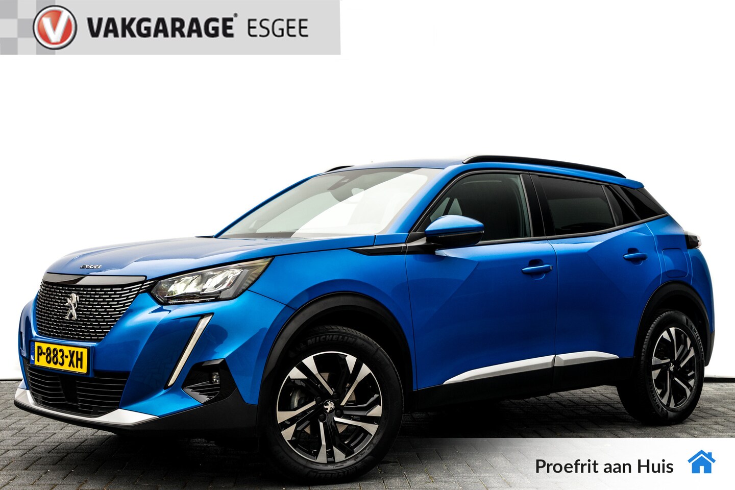 Peugeot 2008 - 1.2 131 PK PureTech Allure 3D-I-Cockpit AUTOMAAT RIJKLAAR. | DB-RIEM IS VERVANGEN | PDC V/ - AutoWereld.nl