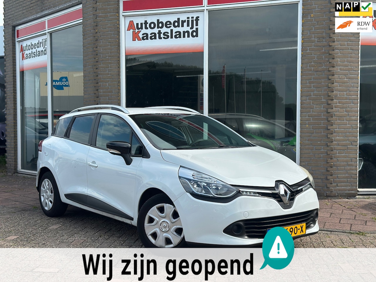 Renault Clio Estate - 1.5 dCi ECO Expression - Navi - Airco - 2015 - AutoWereld.nl