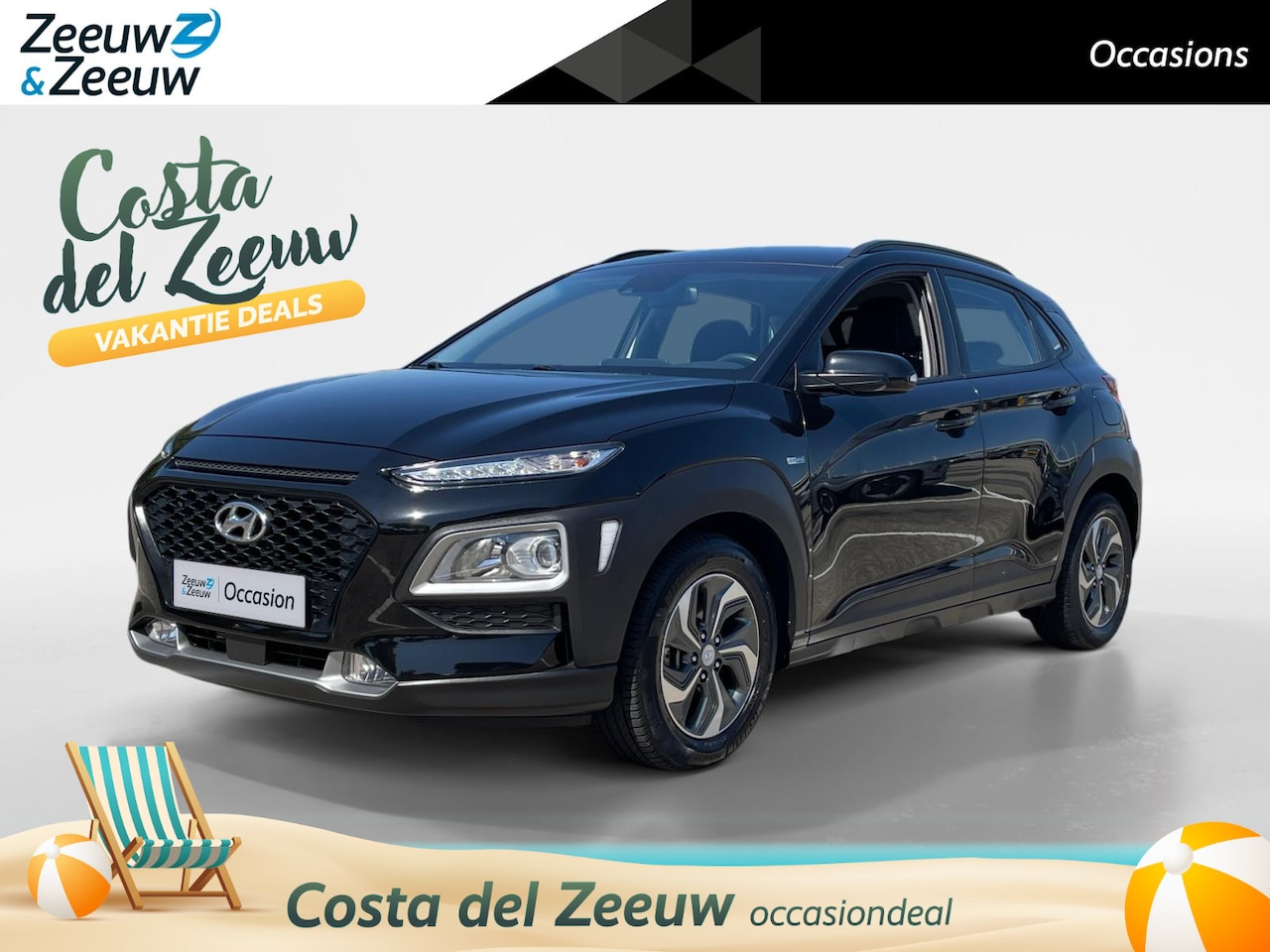 Hyundai Kona - 1.6 GDI HEV Comfort | Navi | Camera | Trekhaak - AutoWereld.nl