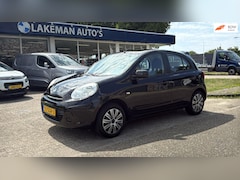 Nissan Micra - 1.2 Acenta Blackline Navi Airco Huurkoop Inruil APK Garantie