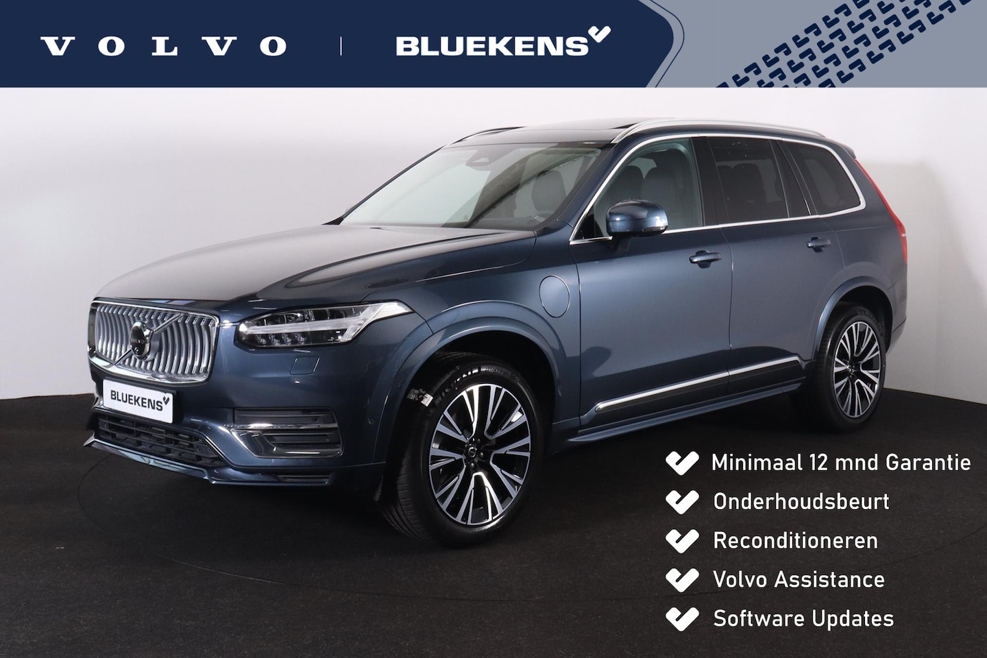 Volvo XC90 - T8 Recharge AWD Plus Bright - LONG RANGE - Panorama/schuifdak - IntelliSafe Assist & Surro - AutoWereld.nl