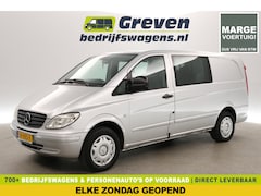 Mercedes-Benz Vito - CDI 320 Lang APK t/m 03-2026 | Marge Dubbele Cabine 5 Persoons Airco Camera Elektrpakket T
