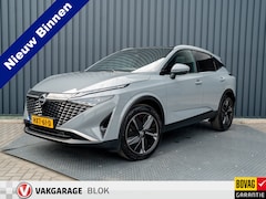 Nissan Qashqai - 1.3 MHEV Xtronic Tekna Plus | Elk A-klep | Leder | 360 Camera | Adapt. Cr. | Stoelgeheugen