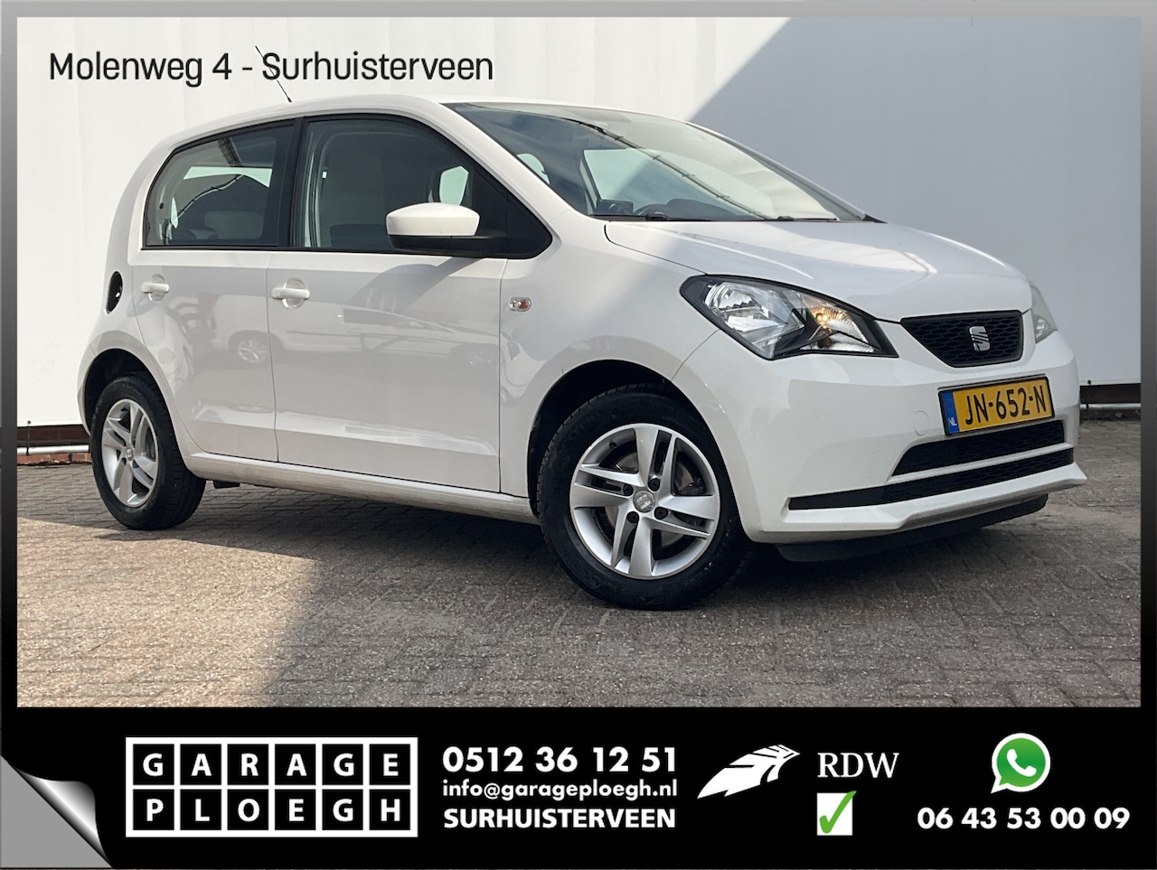 SEAT Mii - 1.0 @Mii 5-Deurs Airco Navigatie - AutoWereld.nl