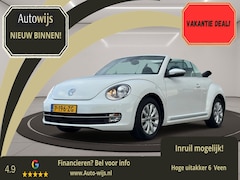 Volkswagen Beetle Cabriolet - 1.2 TSI Design BlueMotion|NAVI|Stoelverw|PDC|102DKM