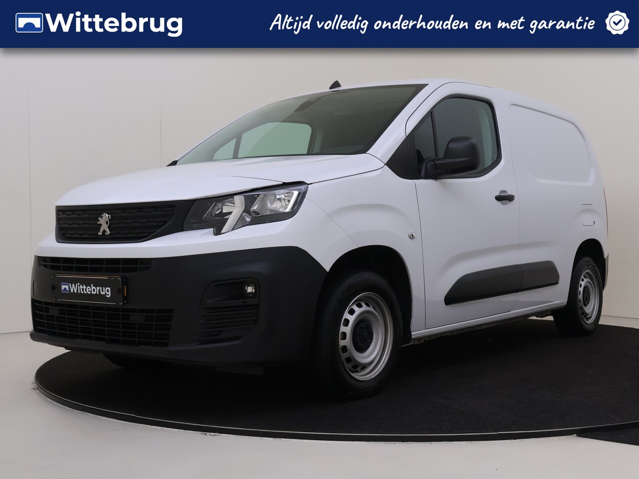 Peugeot Partner - 1.5 BlueHDi 100 S&S L1 | RIJKLAAR! | 3 Zits | Navigatie | Airco - AutoWereld.nl