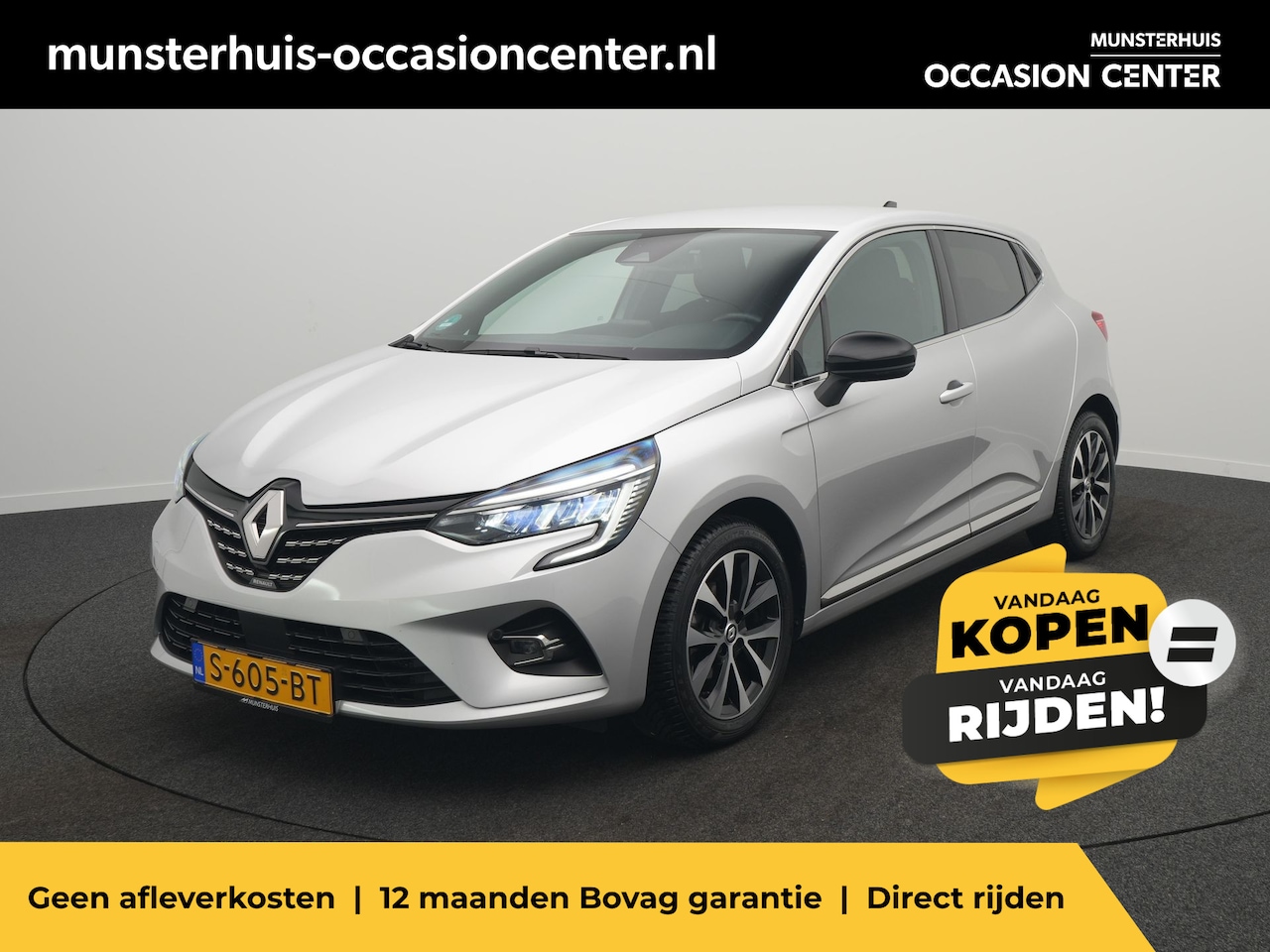Renault Clio - TCe 90 Techno - RIJKLAARPRIJS - All Seasonbanden - Cruise Control - Achteruitrijcamera - D - AutoWereld.nl