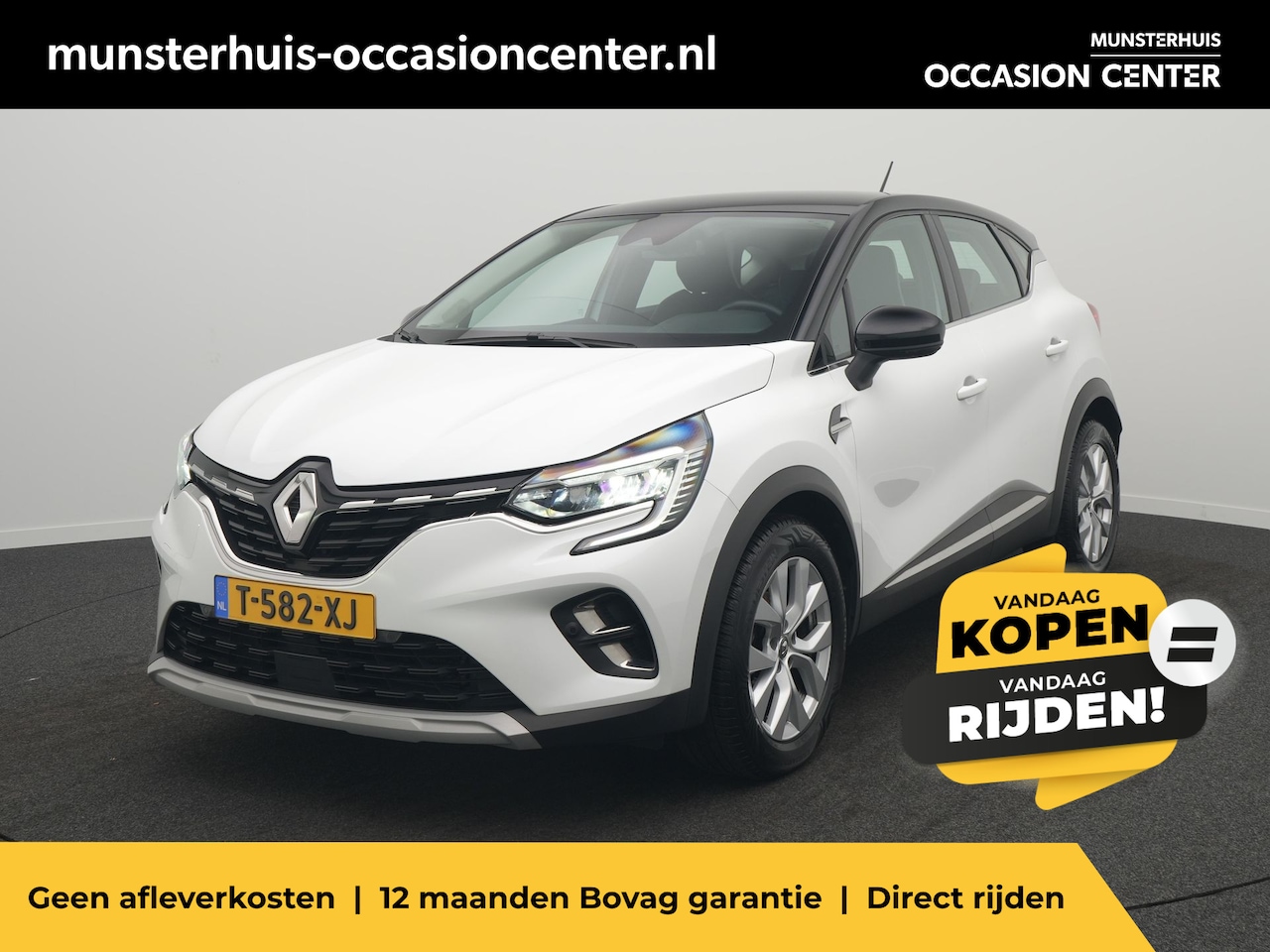 Renault Captur - TCe 140 Intens - RIJKLAARPRIJS - All Seasonbanden - Achteruitrijcamera - AutoWereld.nl
