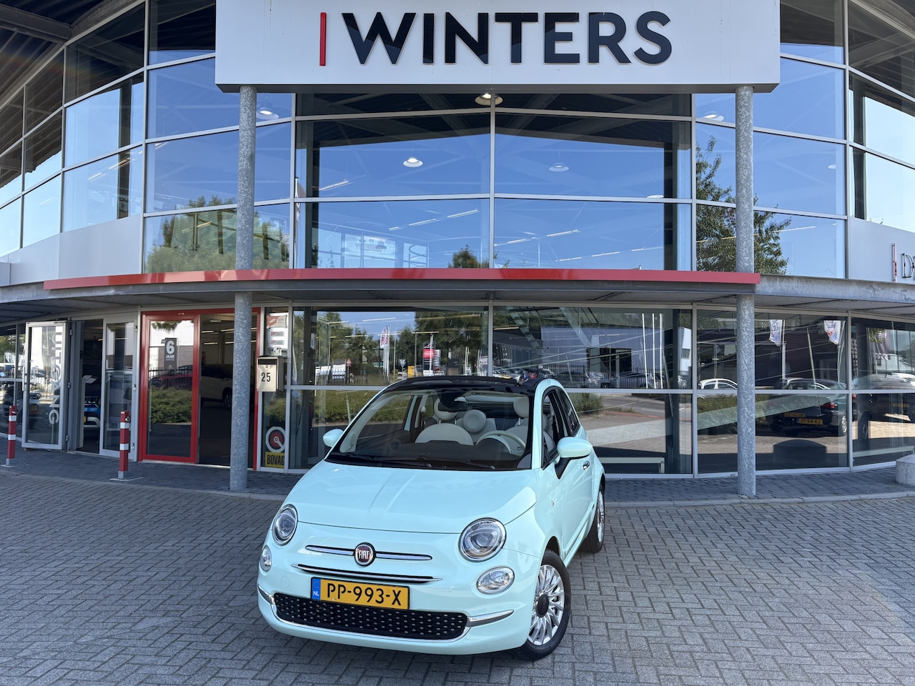 Fiat 500 C - 0.9 TwinAir Turbo Lounge | Navigatie | Bluetooth | Climate Control | - AutoWereld.nl