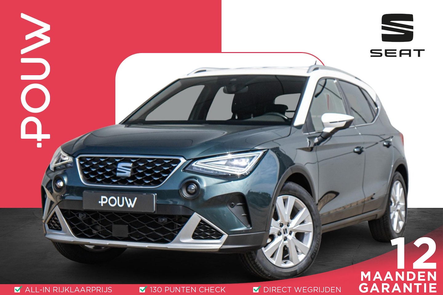 SEAT Arona - 1.0 TSI 95pk Xperience | Adaptive Cruise | Apple Carplay/Android Auto | Achteruitrijcamera - AutoWereld.nl