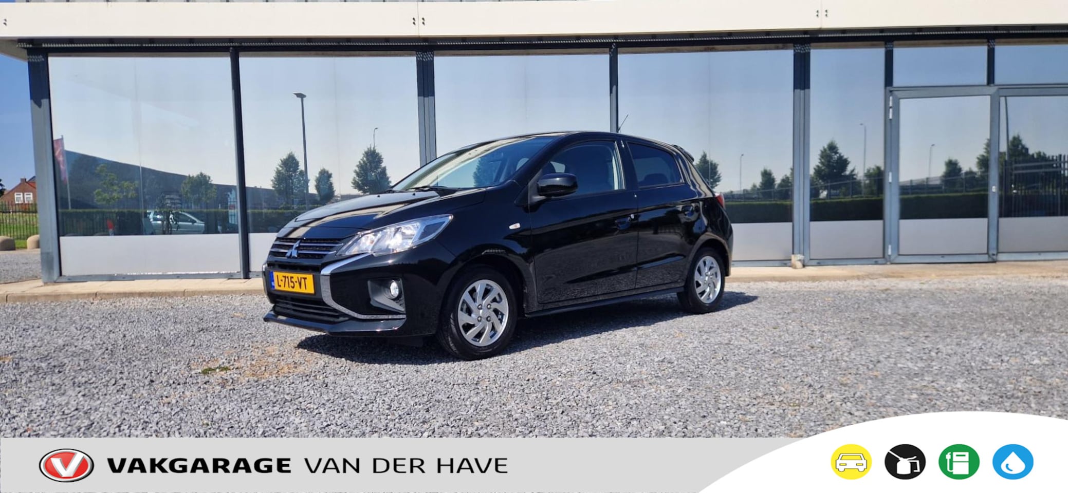 Mitsubishi Space Star - 1.2 Active AUTOMAAT | Airco | Cruise control | Bluetooth | DAB-radio | Velgen - AutoWereld.nl