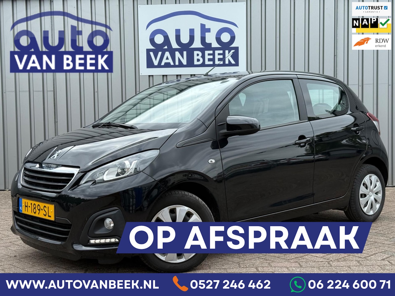 Peugeot 108 - 1.0 e-VTi Active|Airco|Bleutooth|2 jaar APK|incl.BTW - AutoWereld.nl
