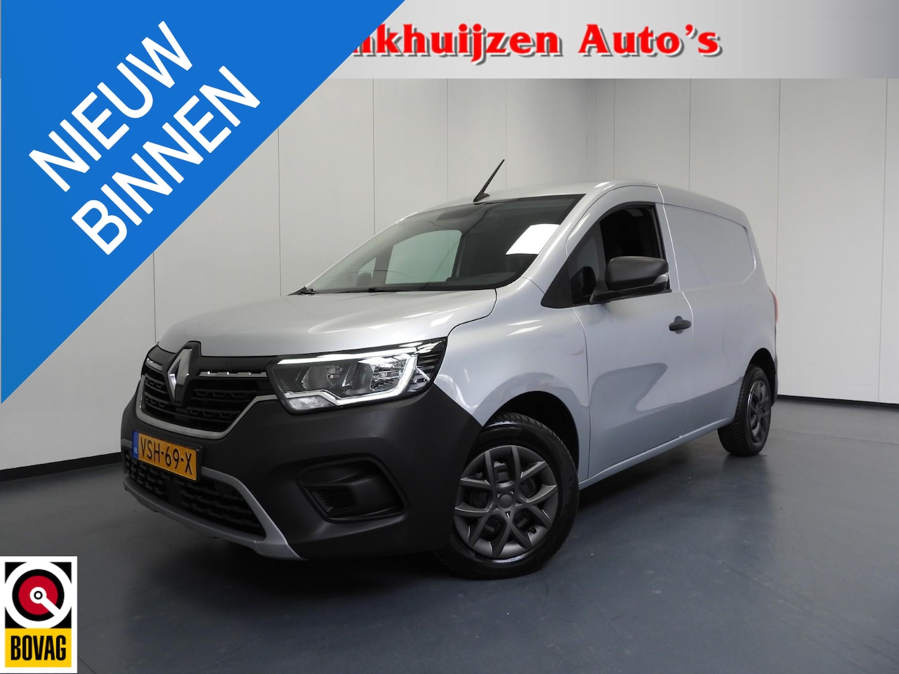 Renault Kangoo - 1.5 Blue dCi 75 Comfort L1 NAVI/AIRCO/CRUISE/SCHUIFDEUR/TREKHAAK! - AutoWereld.nl