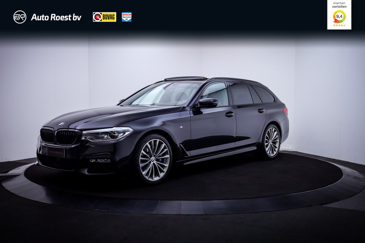 BMW 5-serie Touring - 530iA xDrive M-SPORT High Executive PANO | FULL LED | CARPLAY | ACC | STUUR+STOELVERW | NA - AutoWereld.nl