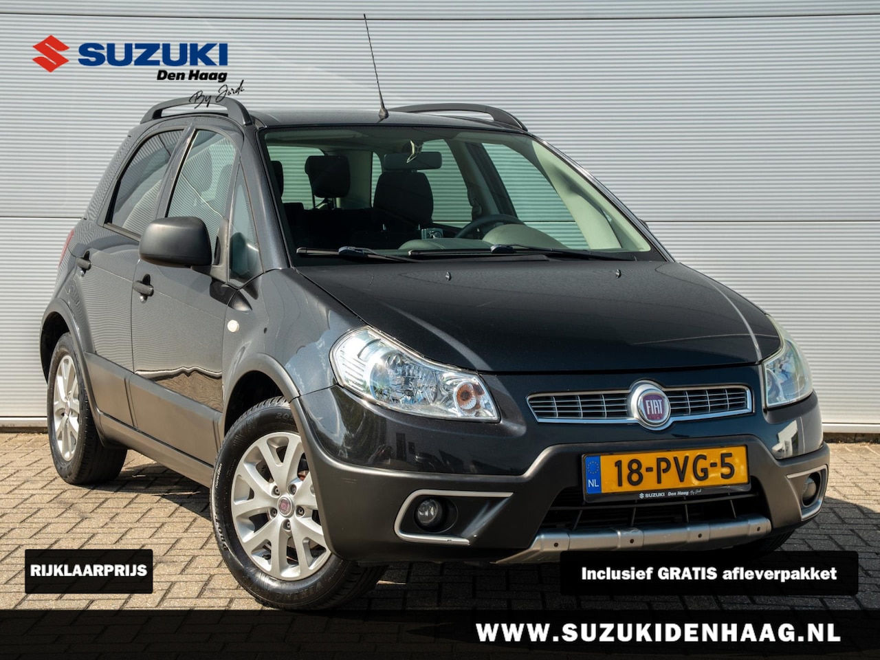 Fiat Sedici - 1.6-16V Young / Automaat / Cruise Control / Parkeersensoren - AutoWereld.nl