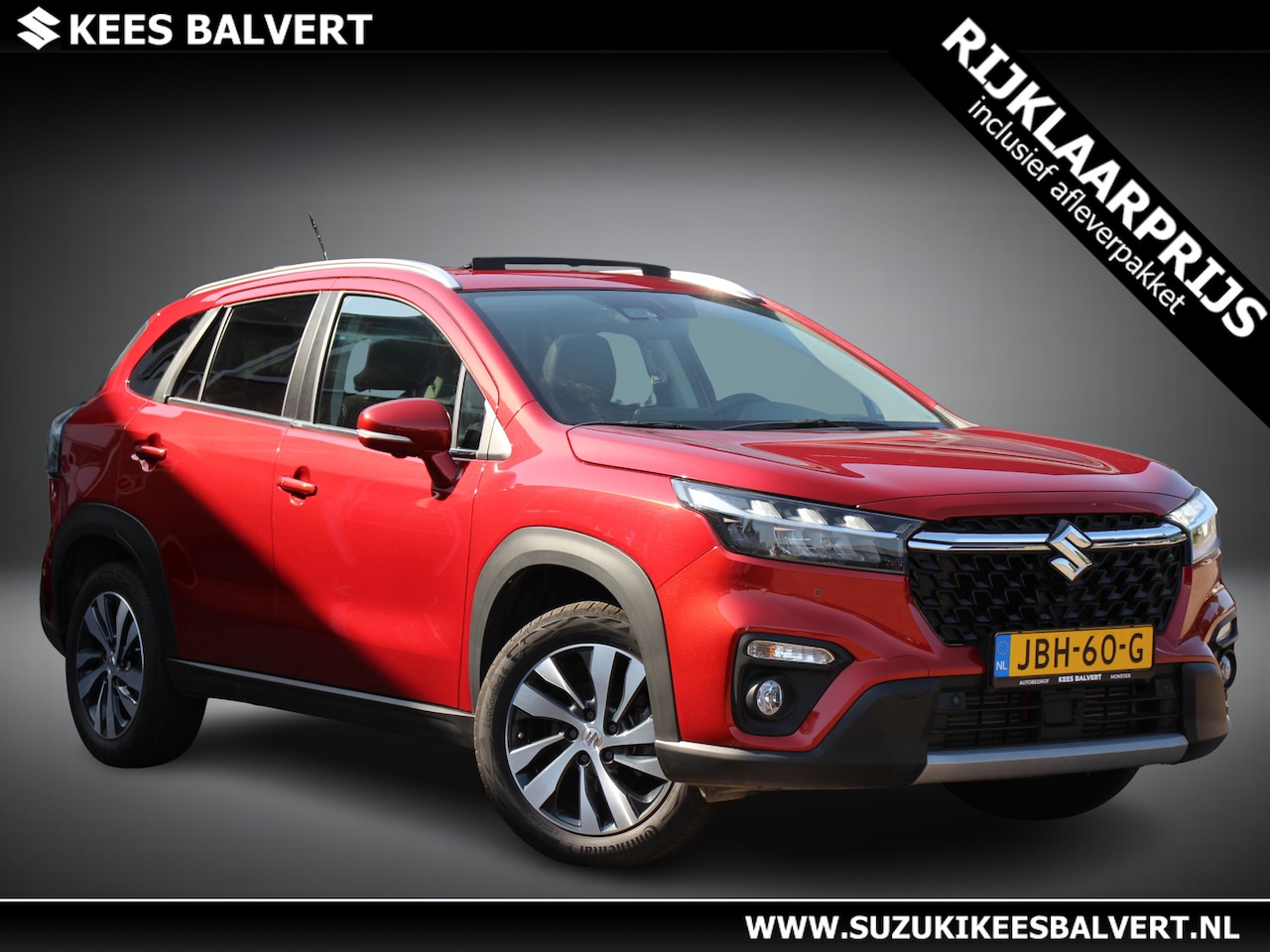 Suzuki S-Cross - 1.4 Boosterjet Style Hybrid | 360 camera | Leer | - AutoWereld.nl