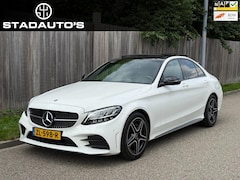 Mercedes-Benz C-klasse - 180 AMG Panoramadak|360|Sfeerverlichting|NAP