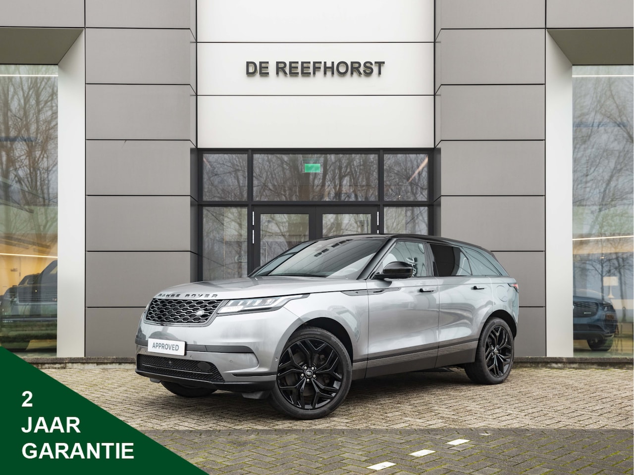 Land Rover Range Rover Velar - P400e | 21 Inch Gloss Black | Black Pack | Black Contrast Roof | 24 maanden Land Rover App - AutoWereld.nl