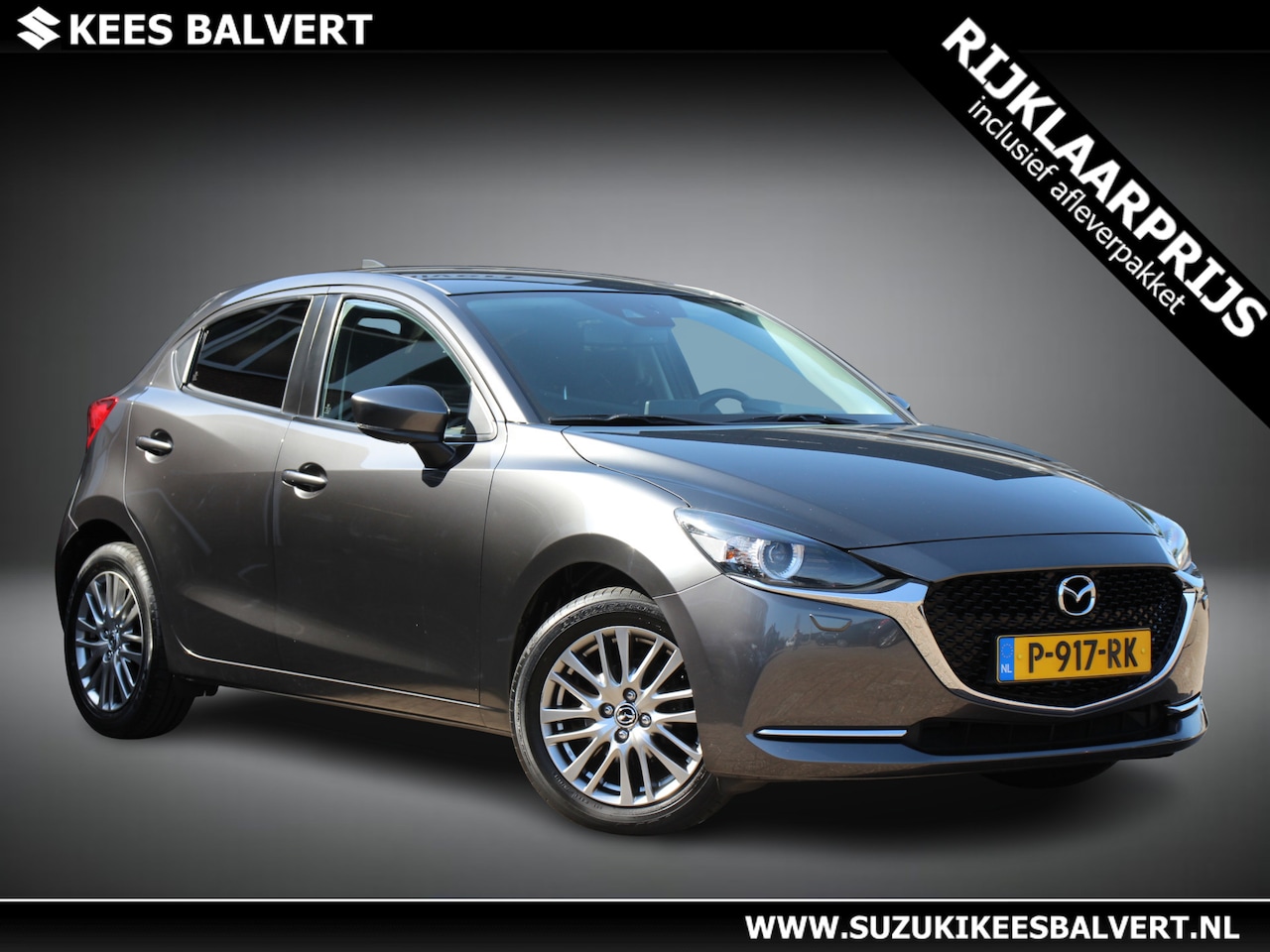 Mazda 2 - 1.5 Skyactiv-G Luxury | Stoel-/stuurverwarming | BSM | Sensoren | Carplay/Android auto | - AutoWereld.nl