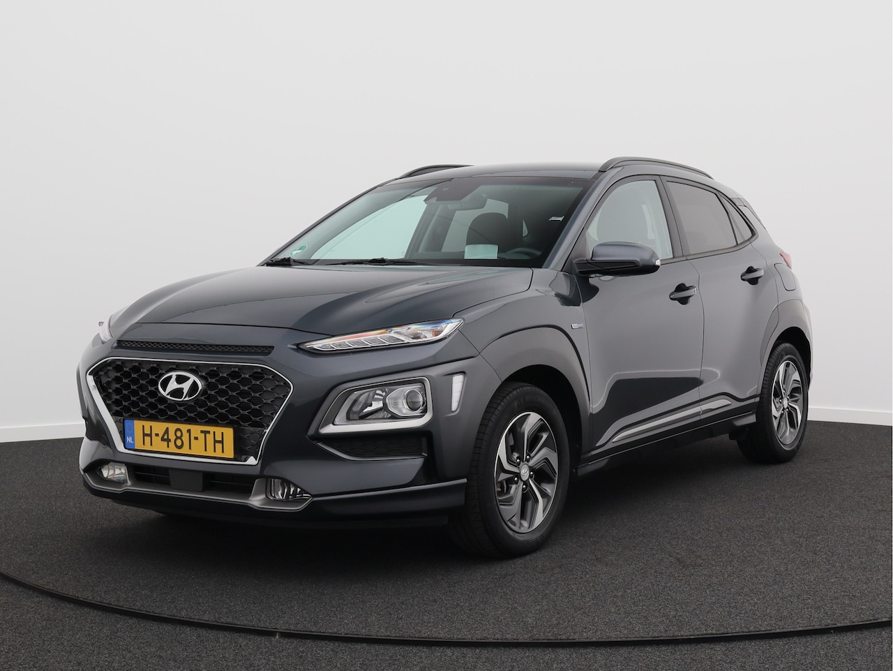 Hyundai Kona - 1.6 GDI HEV Fashion/ lage km/ zeer mooi! - AutoWereld.nl