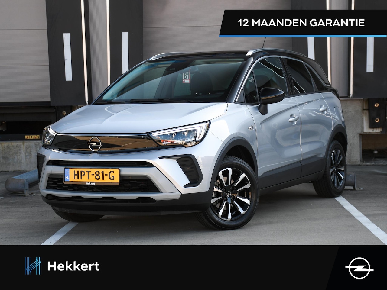 Opel Crossland - Elegance 1.2 Turbo 110pk PANO-DAK | DODE HOEK | 16''LM | PDC + CAM. | NAVI | DAB | CRUISE. - AutoWereld.nl