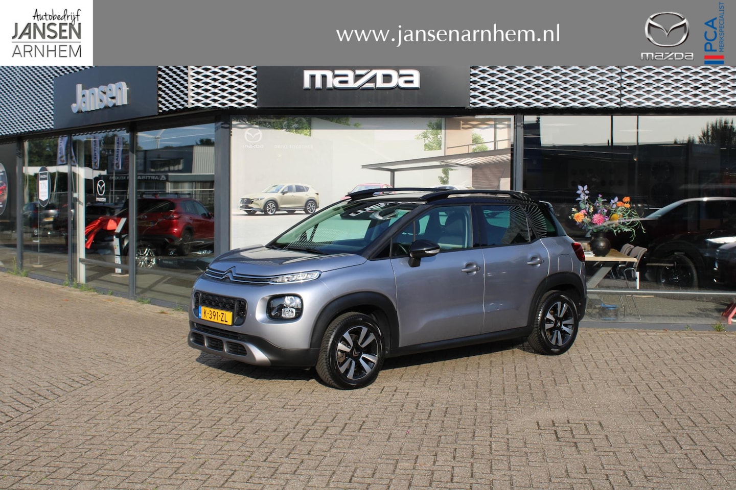 Citroën C3 Aircross - 1.2 PureTech S&S Shine 1.2 PureTech S&S Shine , Automaat, Navi, Clima, Camera, All season, LMV 16 Inch, Apple Car - AutoWereld.nl