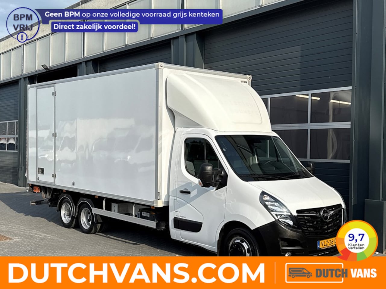 Opel Movano - 2.3Turbo 165PK BE-Clixstar € 87.500,-- Nieuw Bakwagen+Laadklep | Multimedia | Airco | Came - AutoWereld.nl