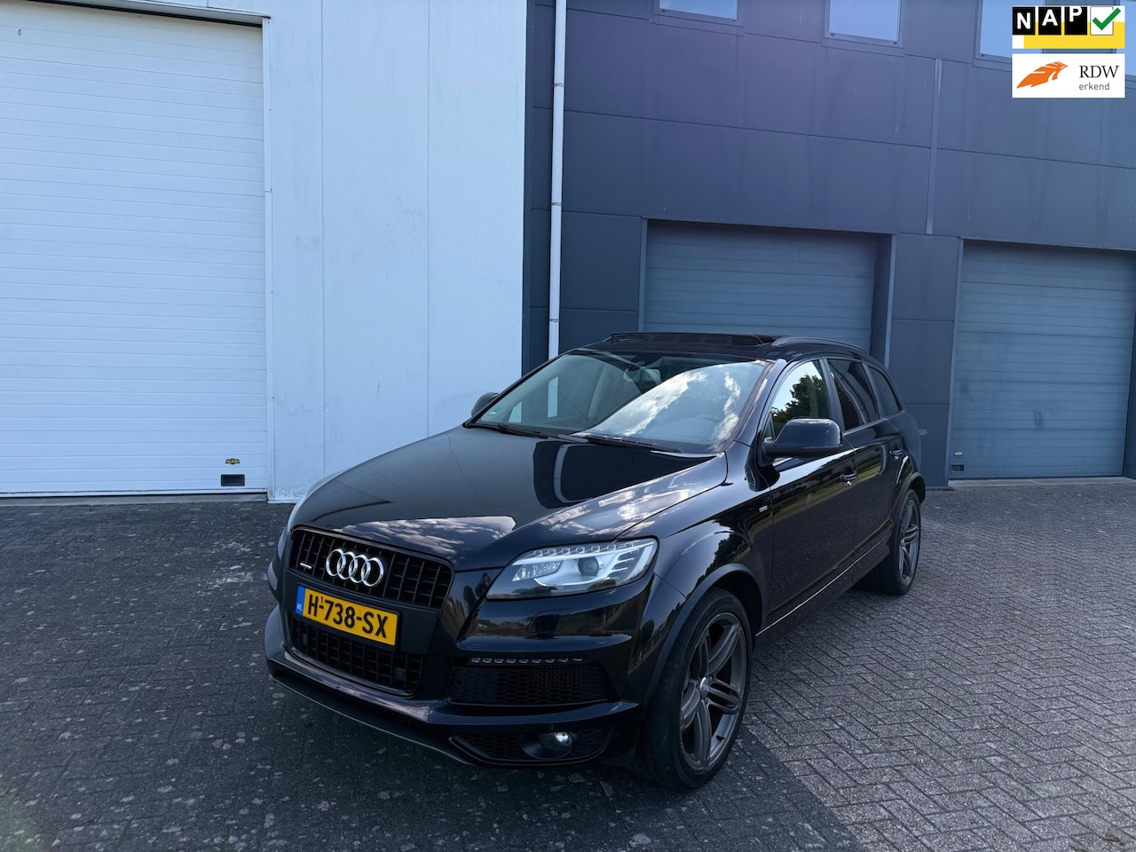 Audi Q7 - 4.2 TDI quattro 7p S-Line Bose Pano Bomvol - AutoWereld.nl