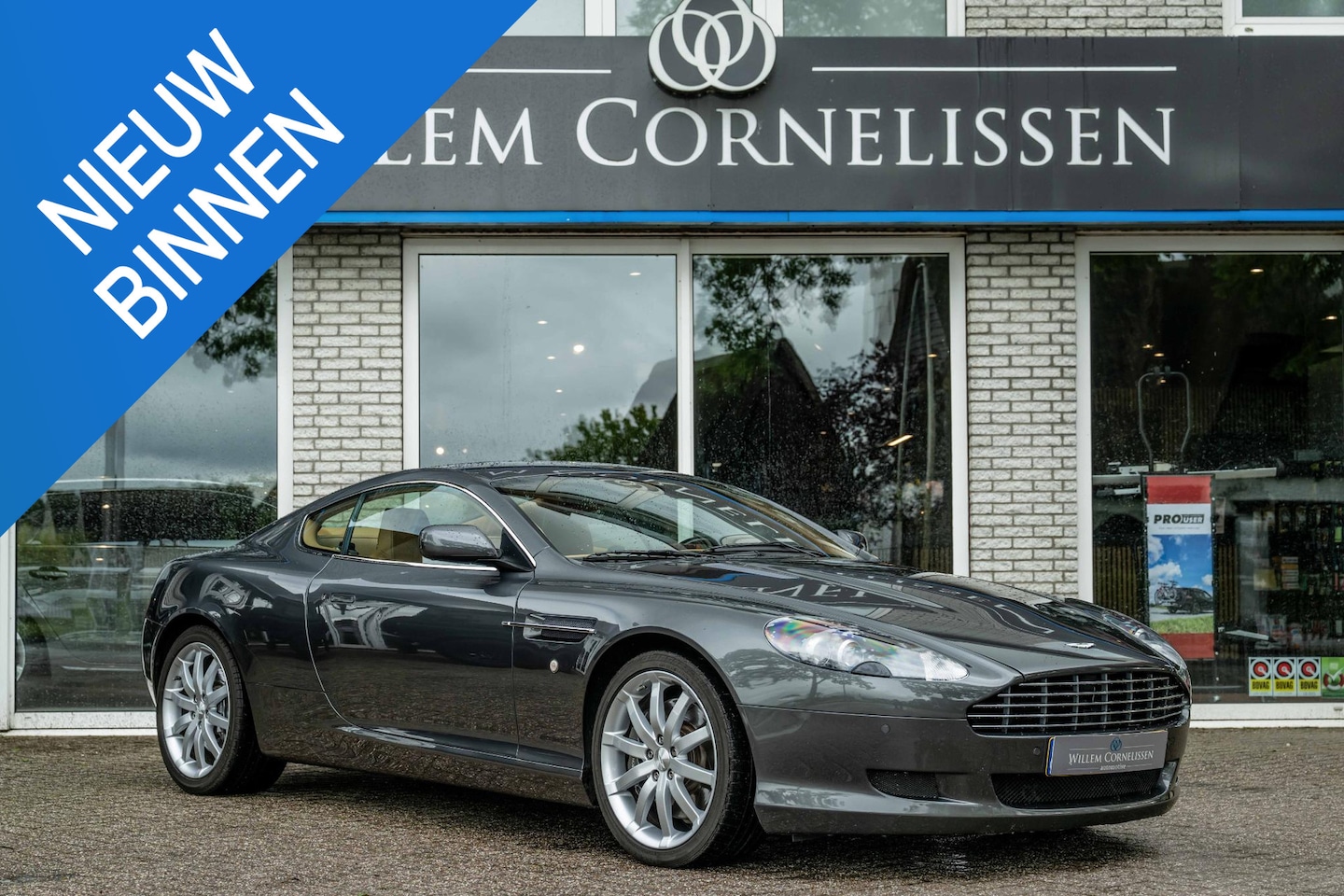 Aston Martin DB9 - 5.9 V12 Touchtronic NL Auto Navi Leder - AutoWereld.nl