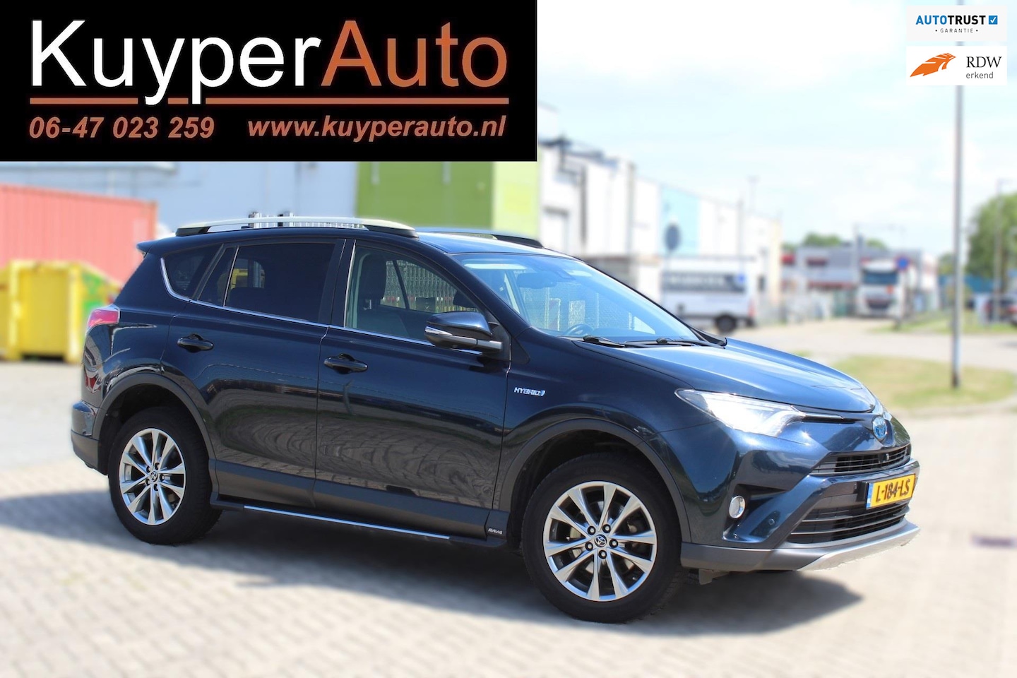 Toyota RAV4 - 2.5 Hybrid Executive LEDER RONDOM CAMERA NAVI MULTIMEDIA SENSOREN - AutoWereld.nl