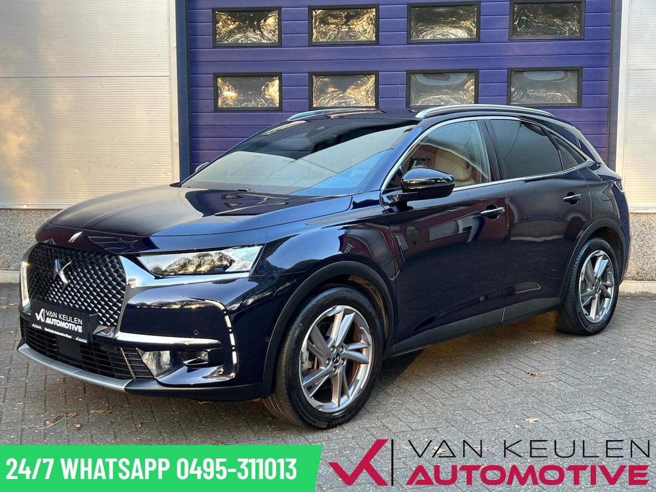 DS 7 Crossback - E-Tense 4x4 Grand Chic PHEV 300 PK Luxe ! - AutoWereld.nl