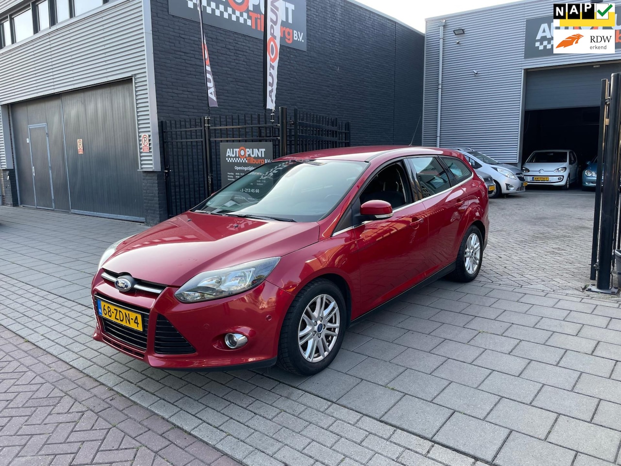 Ford Focus Wagon - 1.0 EcoBoost Titanium 2e Eig! Trekhaak Airco NAP APK - AutoWereld.nl