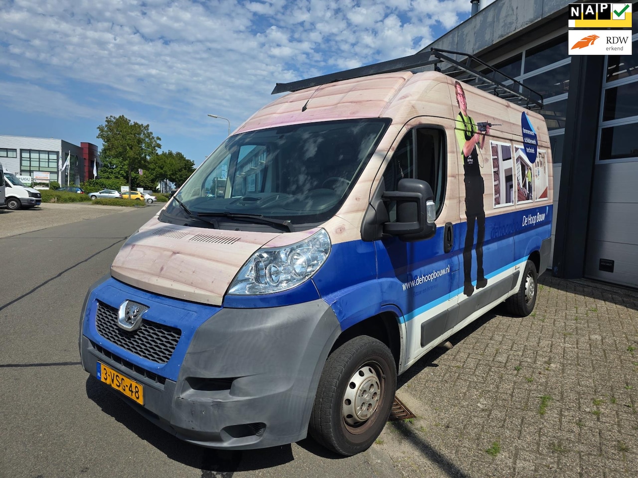 Peugeot Boxer - 335 2.2 HDI L2 DC turbo vermogen verlies zo mee - AutoWereld.nl