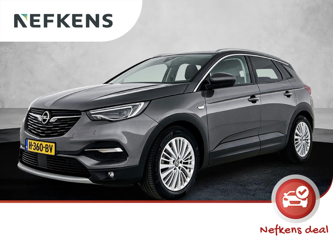Opel Grandland X - SUV Innovation 180 pk Automaat | Navigatie | Achteruitrijcamera | Lederen Bekleding | Verw - AutoWereld.nl