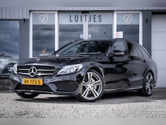 Mercedes-Benz C-klasse Estate - 180 AMG Sport Pano-dak I Burmester I Leder I Camera I Elek.klep I 19'' I Org.NL