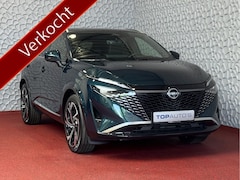Nissan Qashqai - 1.3 MHEV 160PK TEKNA PLUS BOSE 20''LMV LEER ALCANTARA PANO MASSAGE BOSE STOEL/STUUR/RUIT V