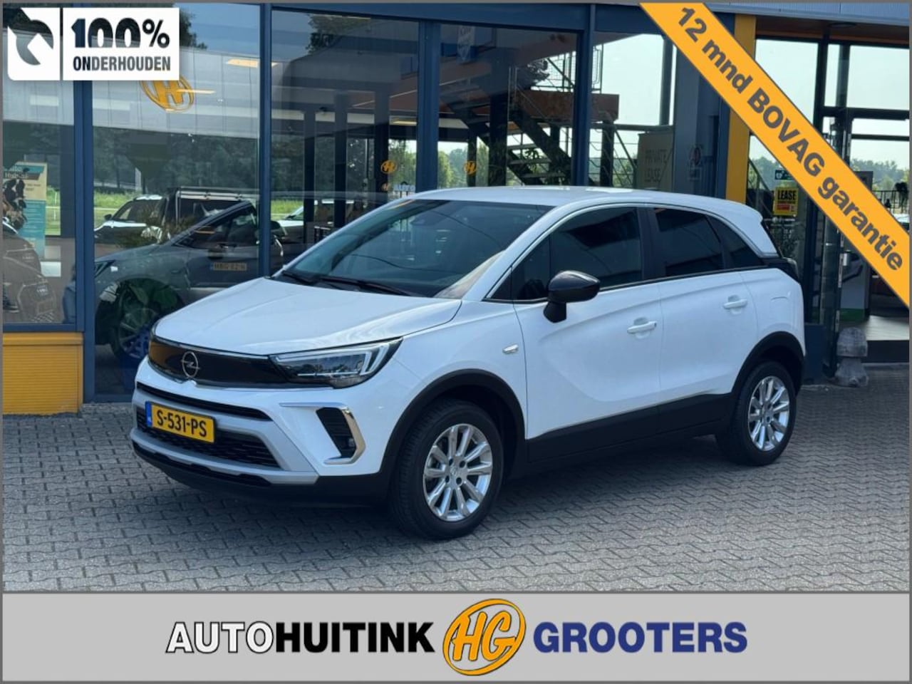 Opel Crossland - 1.2 T 130 pk Elegance - LED - Camera - AutoWereld.nl