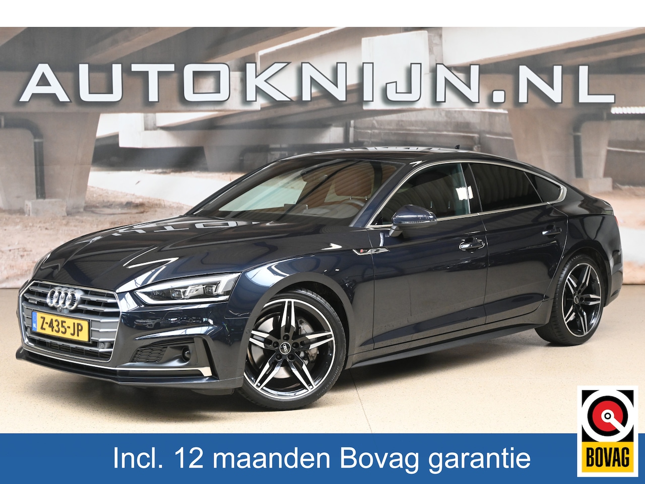 Audi A5 Sportback - 2.0 TFSI 252pk quattro Sport S-line | Leder | Elek. stoelen | 360° camera | Head-up  | - AutoWereld.nl