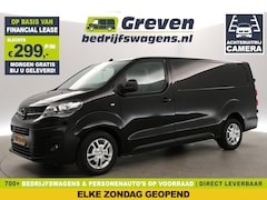 Opel Vivaro - 2.0 CDTI L3H1 Airco 360Camera Cruise Carplay Navi PDC 3 Persoons Elektrpakket
