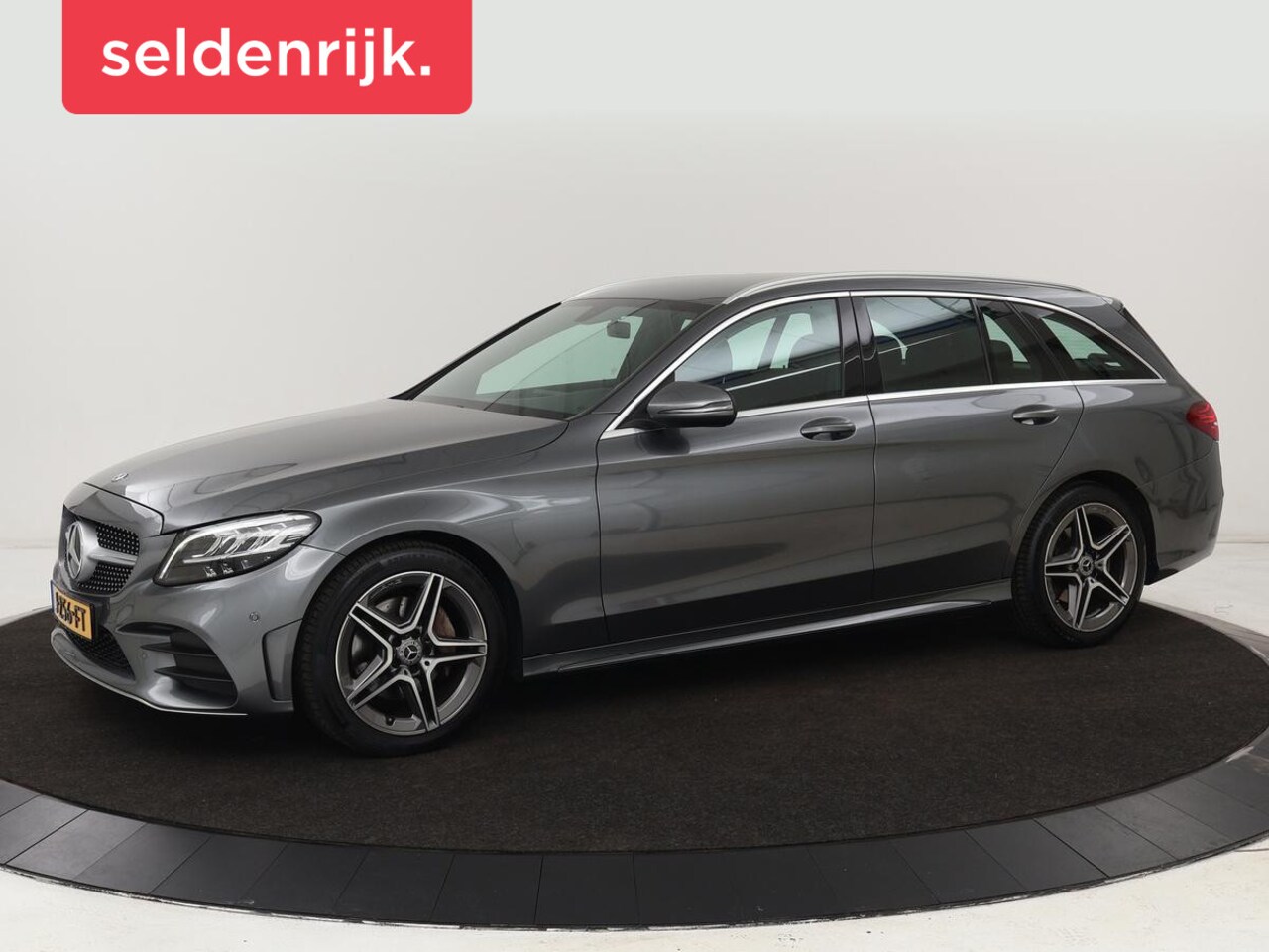 Mercedes-Benz C-klasse - 160 Business Solution AMG | Trekhaak | Stoelverwarming | Leder/Alcantara | Navigatie | Ful - AutoWereld.nl