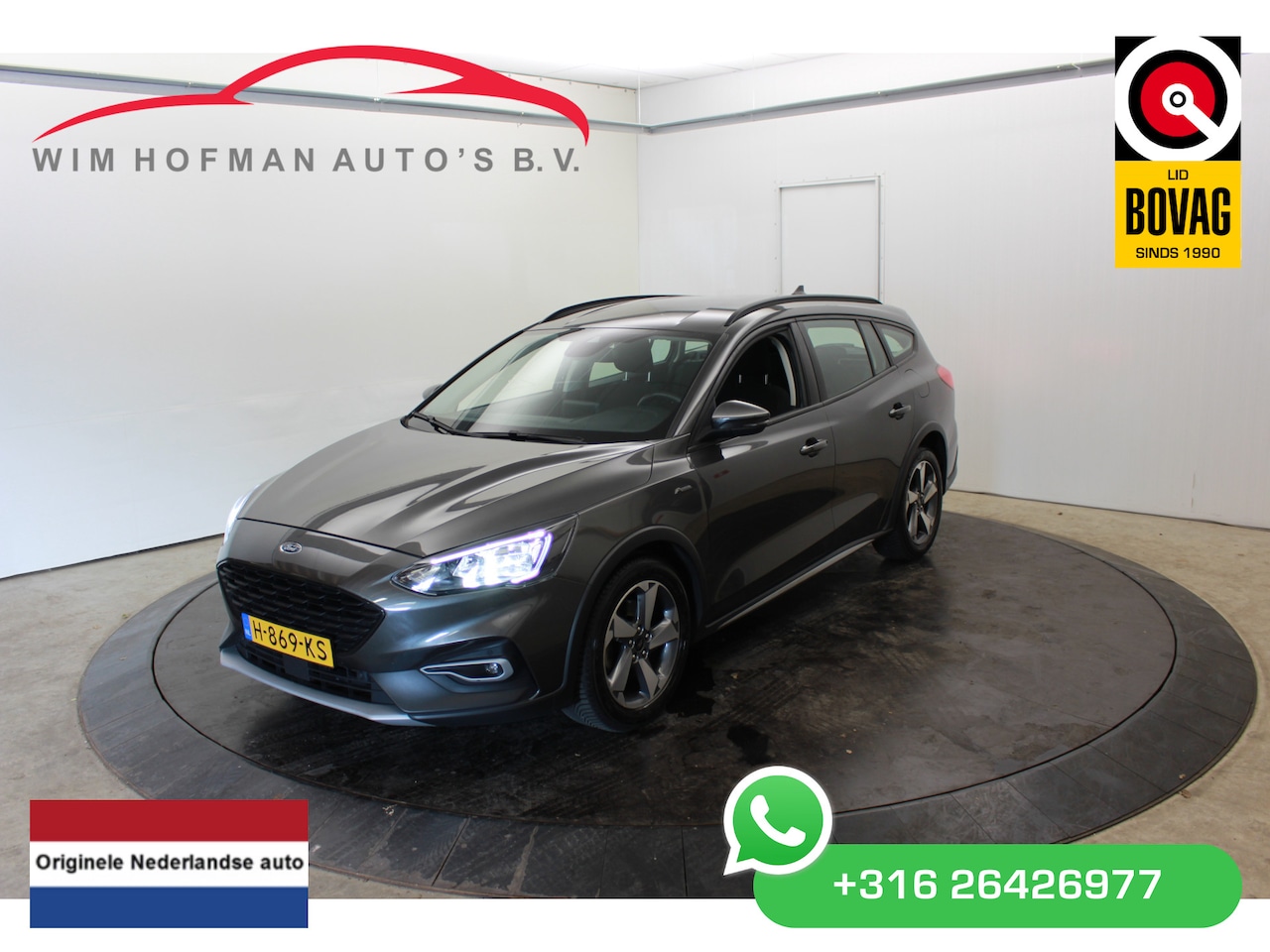 Ford Focus Wagon - 1.5 EcoBoost 150PK B&O Sound Trekh Active Business - AutoWereld.nl