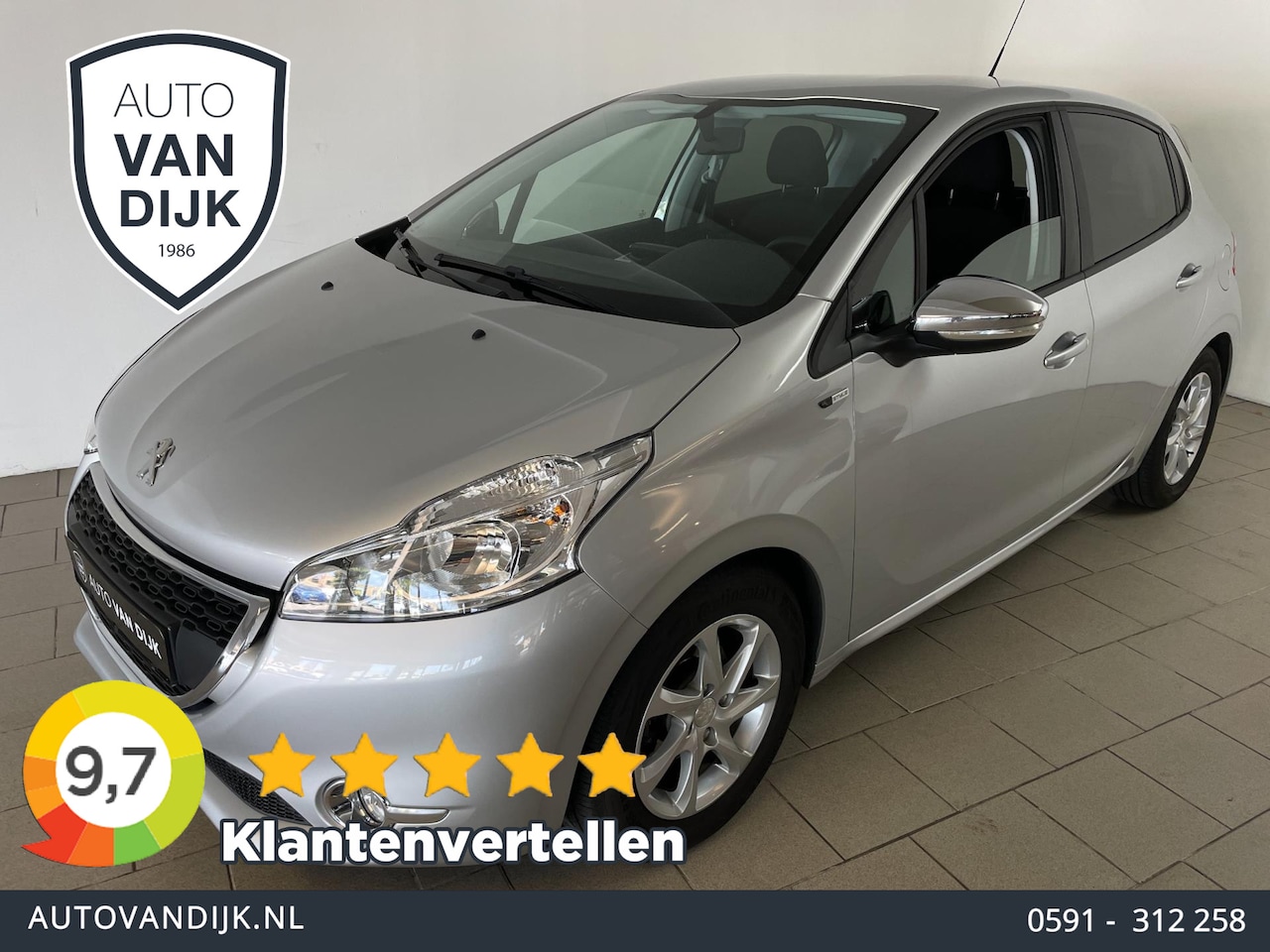 Peugeot 208 - 1.2 PureTech Style AUTOMAAT AIRCO CLIMA NAVI CRUISE PDC TREKHAAK NIEUWSTAAT - AutoWereld.nl