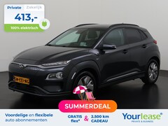 Hyundai Kona Electric - EV Premium 64 kWh | All-in 413, - Private Lease | Zondag Open
