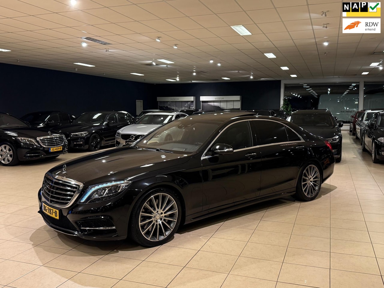 Mercedes-Benz S-klasse - S350 d Lang|Aut9|AMG+|HUD|DTR|NAP|Massage|Topstaat - AutoWereld.nl