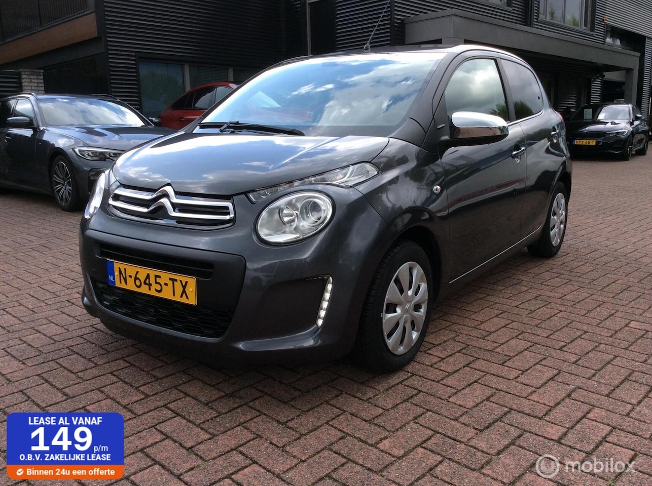Citroën C1 - 1.0 VTi Feel Airco Speedlimit Camera Apple Carplay - AutoWereld.nl