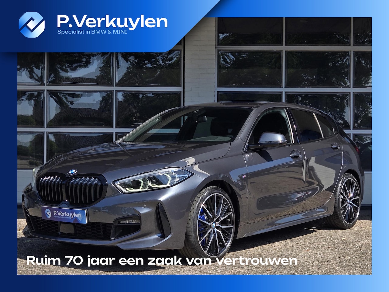 BMW 1-serie - 118i High Executive Edition M SPORT | 19 INCH LM VELGEN | LEDER | CAMERA | SPORTSTOELEN | - AutoWereld.nl
