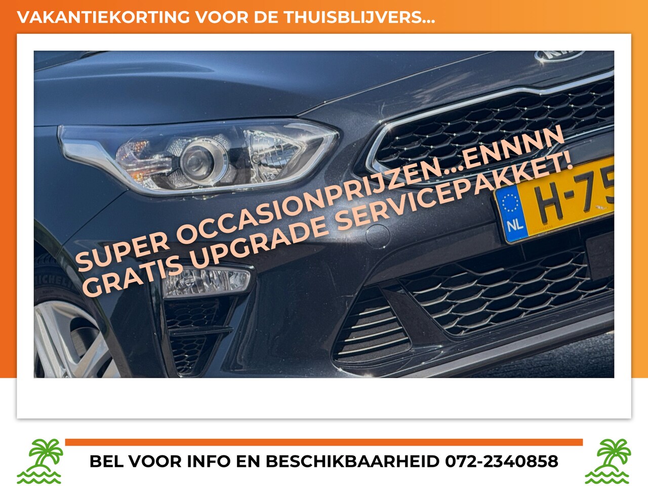 Kia Cee'd Sportswagon - Ceed 1.4 T-GDi 140pk DynamicPlusLine - Black Pearl - Keurig - AutoWereld.nl