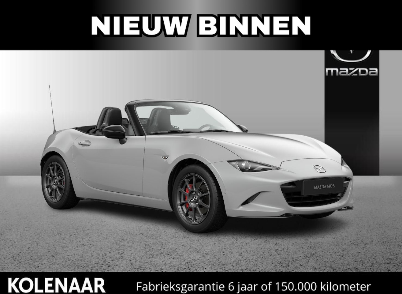 Mazda MX-5 - 1.5 SkyActiv-G 132 Homura /Medio oktober leverbaar/€3000,- instapvoordeel - AutoWereld.nl