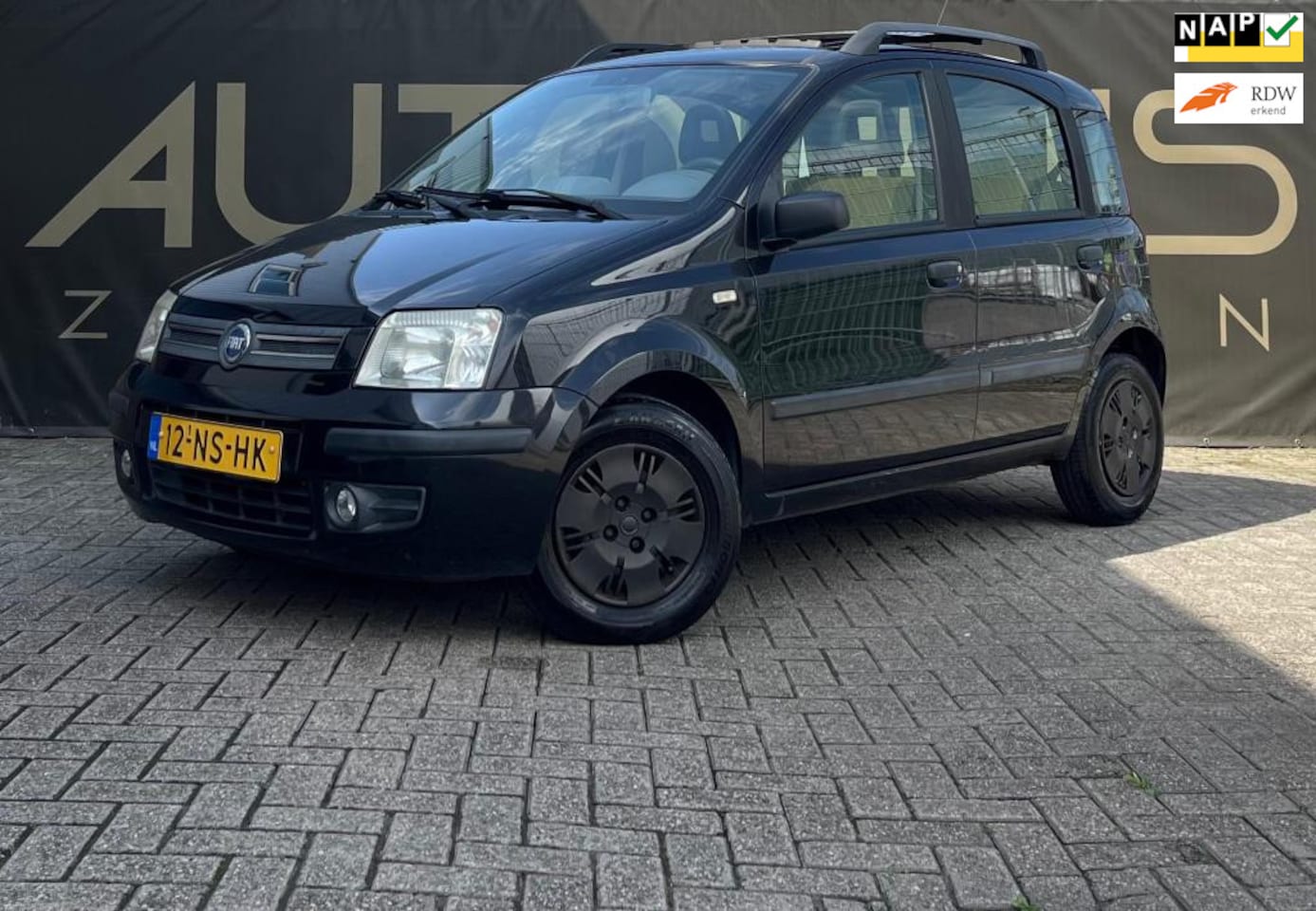 Fiat Panda - 1.2 Dynamic*Schuif/kanteldak*Elektr.ramen* - AutoWereld.nl